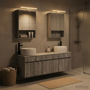 Set di Armadi da Bagno 5 pcs Sonoma grigio 50 x 14,5 x 70 cm 3406644