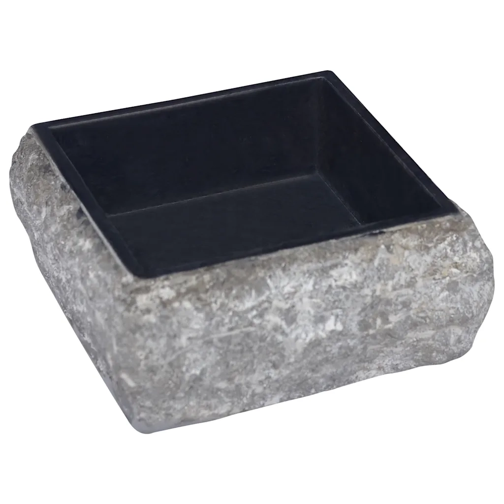 Lavandino Nero 30x30x13 cm in Marmo CFW4963014