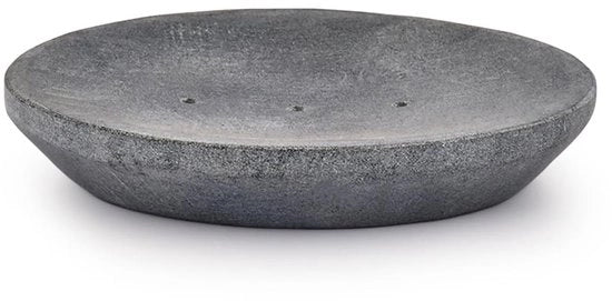 Scatola di sapone artigianale - Accessorio da bagno - Grigio - 1 pezzo - 12,7cm x 10,16cm