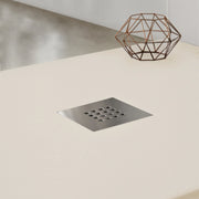 Piatto doccia effetto pietra 80x200 Crema marmoresina Piletta inclusa