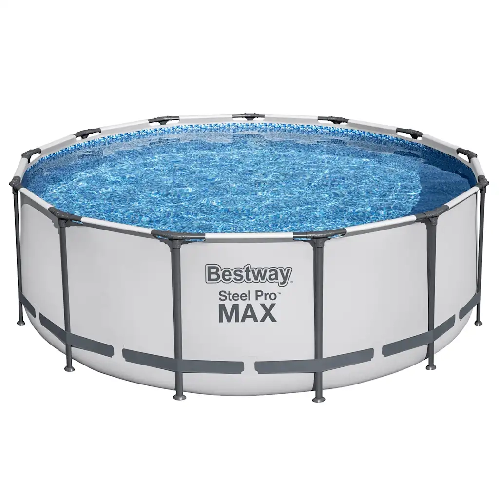 Bestway Set Piscina Rotonda Steel Pro MAX 396x122 cm 3202687