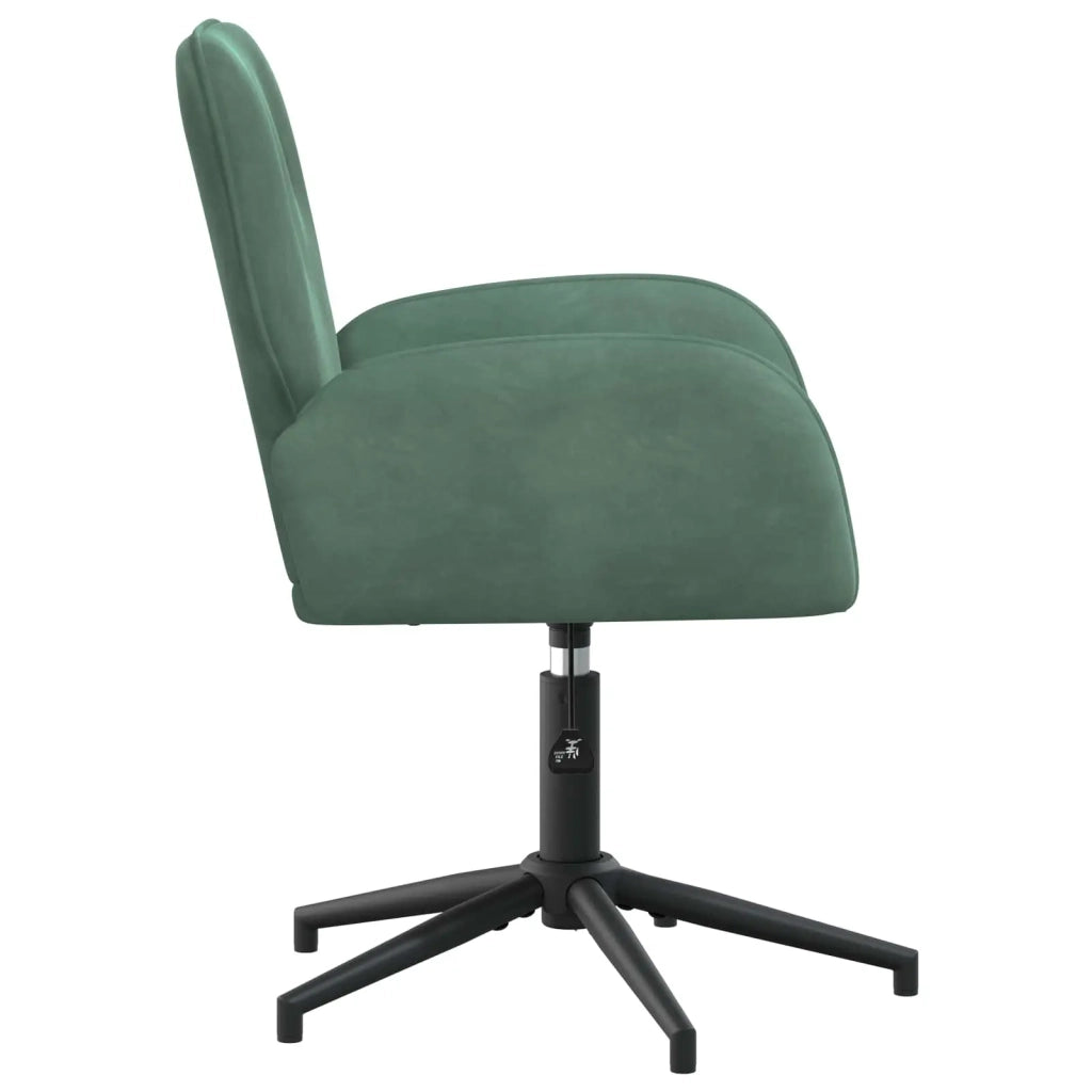 Sedie da scrivania girevoli 2 pz 54 x 55 x 90 cm Verde Mare 3428328