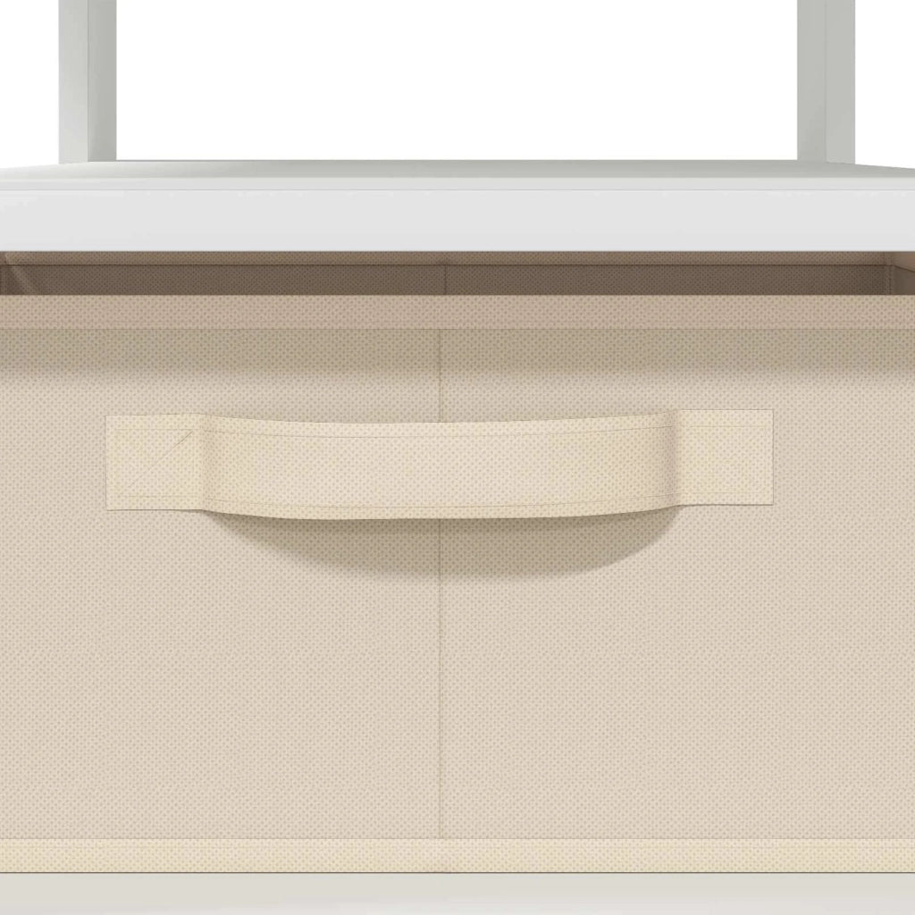 Tavolino da salotto Bianco 77 x 55 x 42 cm Legno multistrato 8000412