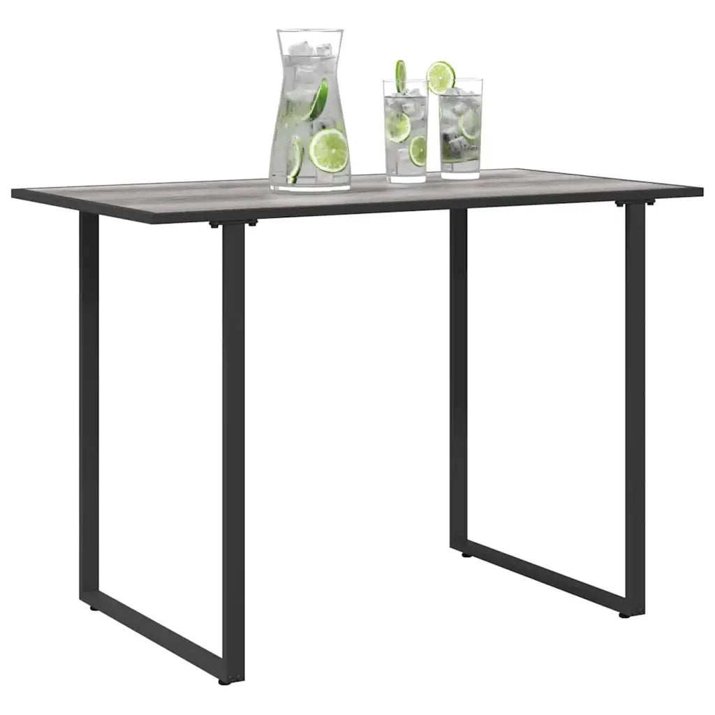 Tavolo da Giardino Grigio 100 x 55 x 70 cm legno 42007553