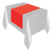 Trade Shop - Runner Striscia Per Tavolo Tovaglia Rossa In Tnt Cm 40x400 Feste E Party -