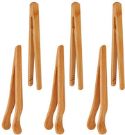 Tang per cucina in legno - Ergonomico e riciclabile - Set da 4 - Bambù