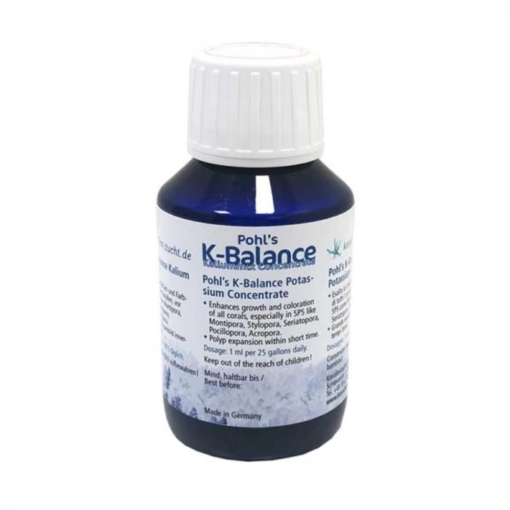 Korallen-Zucht Pohl's K-Balance Kaliummix - concentrato di potassio Formato: 100 ml