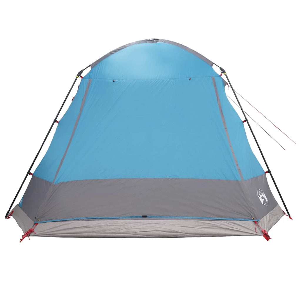 Tenda Capanna con tetto Blu 12-Persone Poliestere e Acciaio 42028572