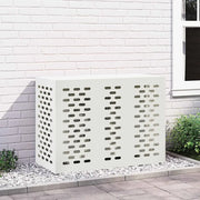 Copertura per condizionatore d'aria Bianco 110 x 50 x 80 cm