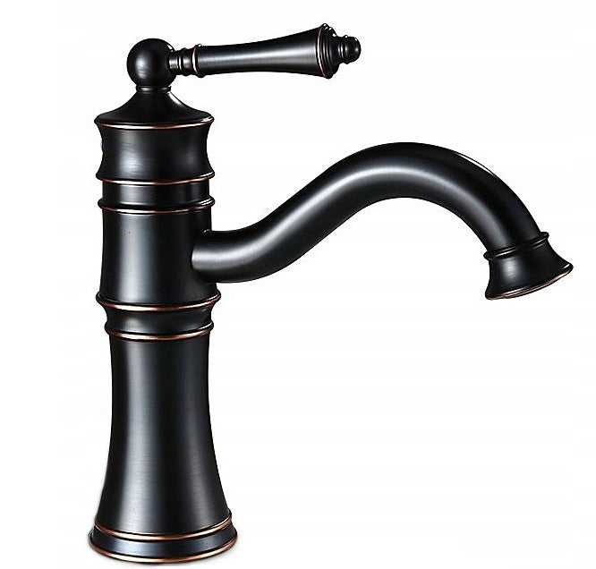 Rubinetto Da Bagno Rea Vintage Old Black Low