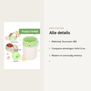 Raspatura per Frutta - Prodotto per la Sicurezza e l'Efficienza - Design Ergonomico - Moderno Utensile da Cucina - Materiale ABS - Dimensioni 9x9x13cm - Raspatura per Frutta