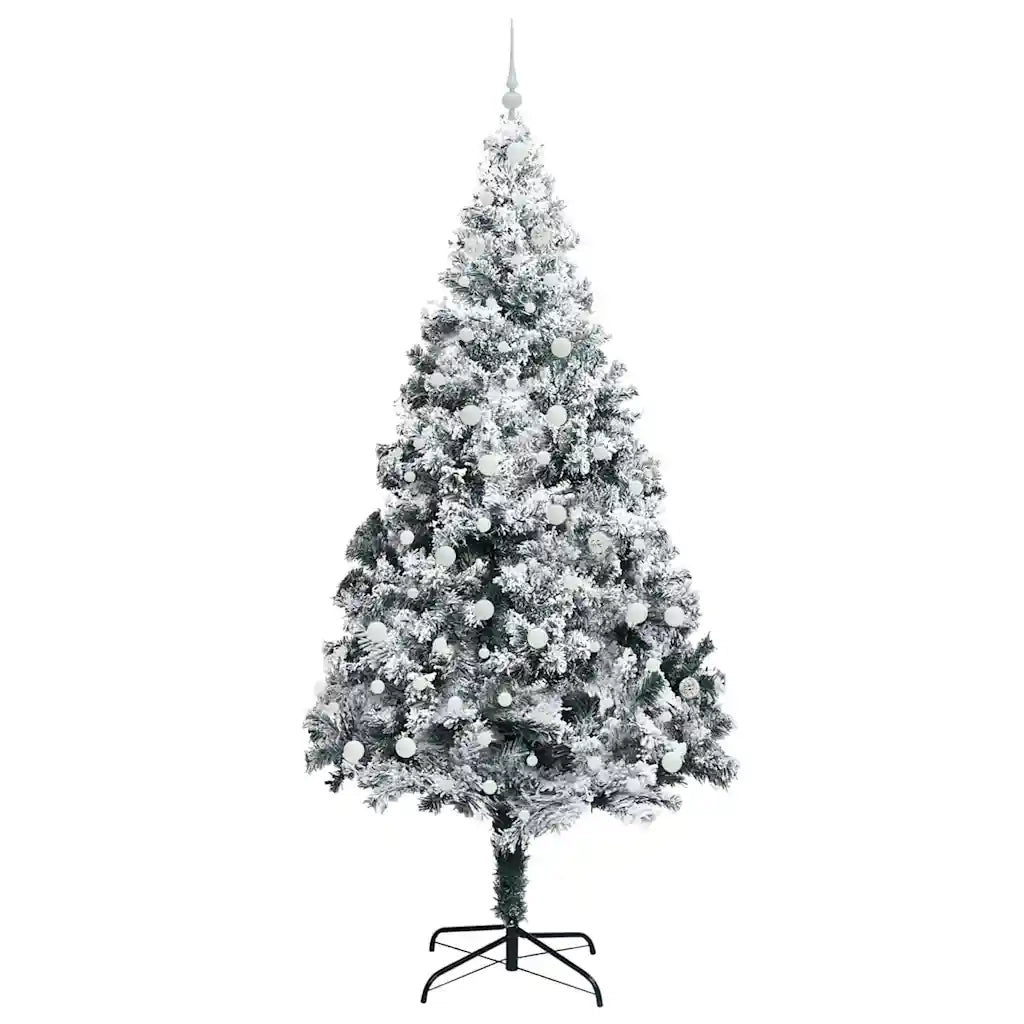 Albero di Natale | Decorazioni natalizie artificiale con 300 LED Bianco 240 cm