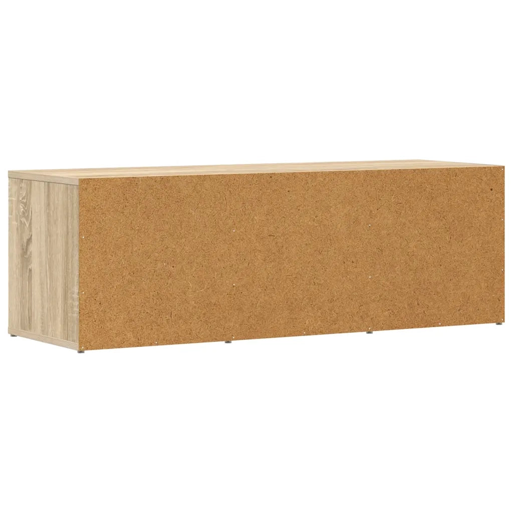 Panca Porta Scarpe Rovere Sonoma 105x35x35 cm Legno Multistrato 804466