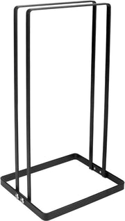 Supporto da parete - rimovibile - 30 cm alto - nero - soluzione di stoccaggio pratica