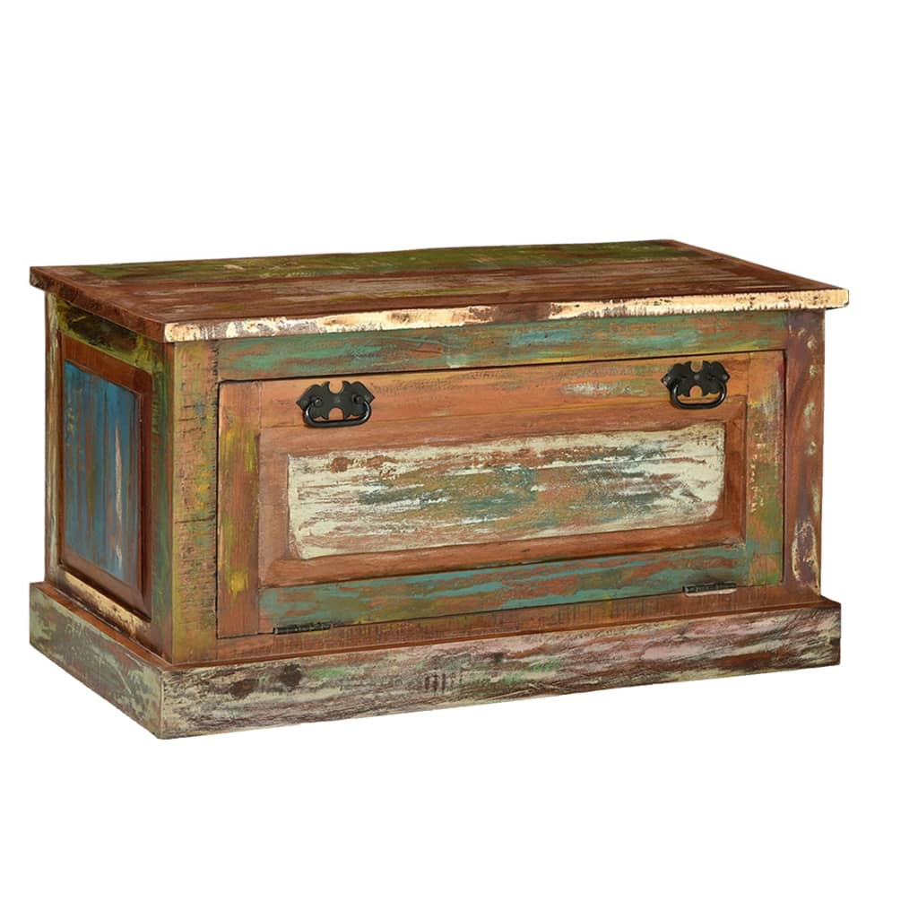 Panca portascarpe 85 x 40 x 45 cm in legno di recupero 02_0010853