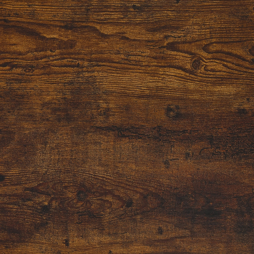 Scrivania nera con pannelli di particelle di legno scuro in metallo 60 x 118 cm Lavagna per appunti per l'home office