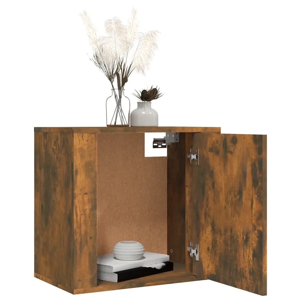 Comodino a Muro Rovere Fumo 50x30x47 cm cod mxl 29941