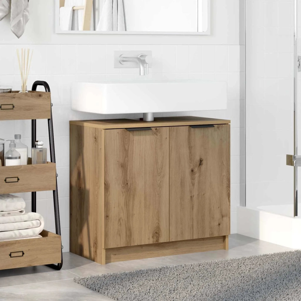 Mobile da Bagno Rovere artigianale 64,5 x 33,5 x 59 cm