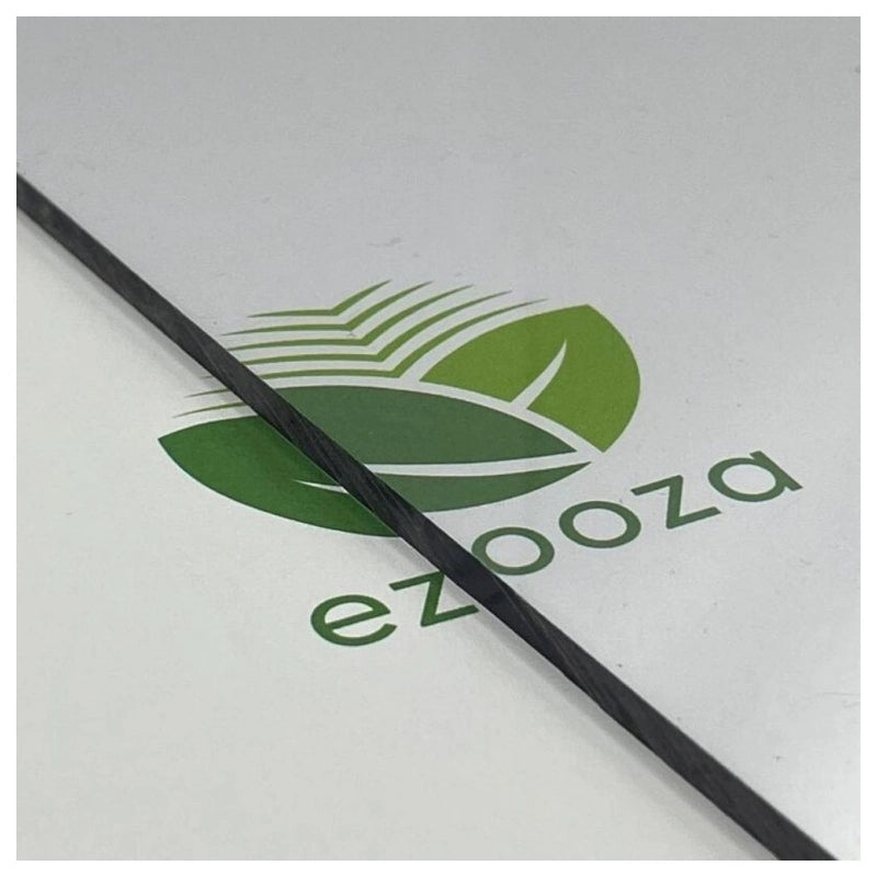 EZOOZA Policarbonato Compatto 5 mm 200x100 cm Trasparente 1 Pz