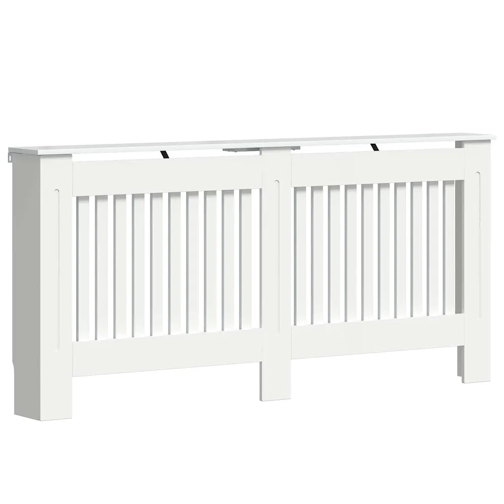 Copertura per radiatori Bianco Lucido 172 x 19 x 81,5 cm 884074