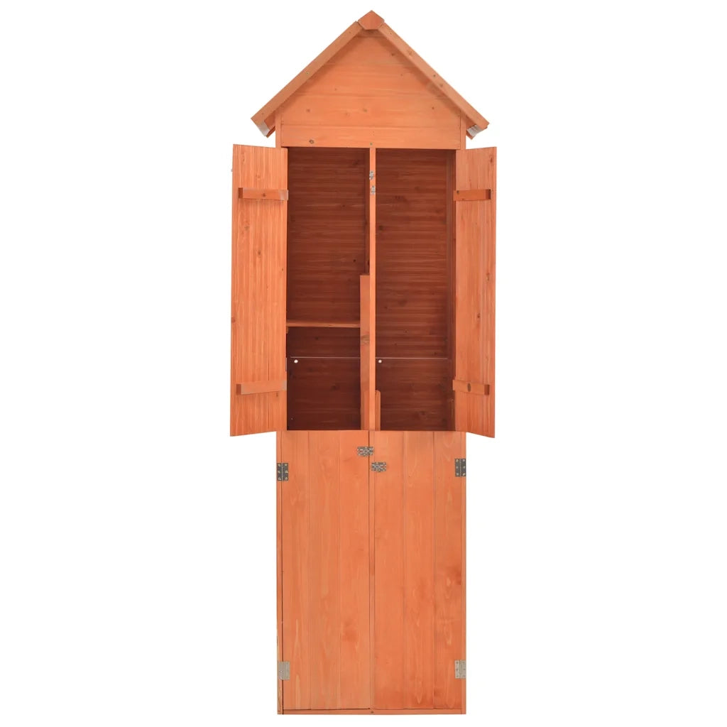 Capanno per Attrezzi in Legno 71x60x213 cm CFW2536237