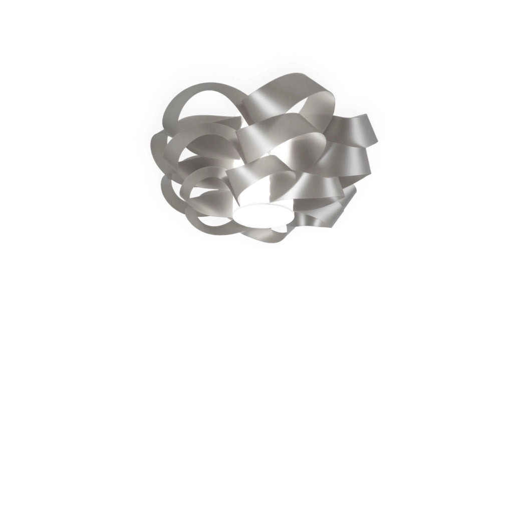 Plafoniera Moderna Cloud Polilux ® Argento 1 Luce E27