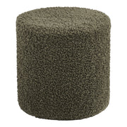 Pouf Ejby, Verde, Poliestere, 34x34x36 cm