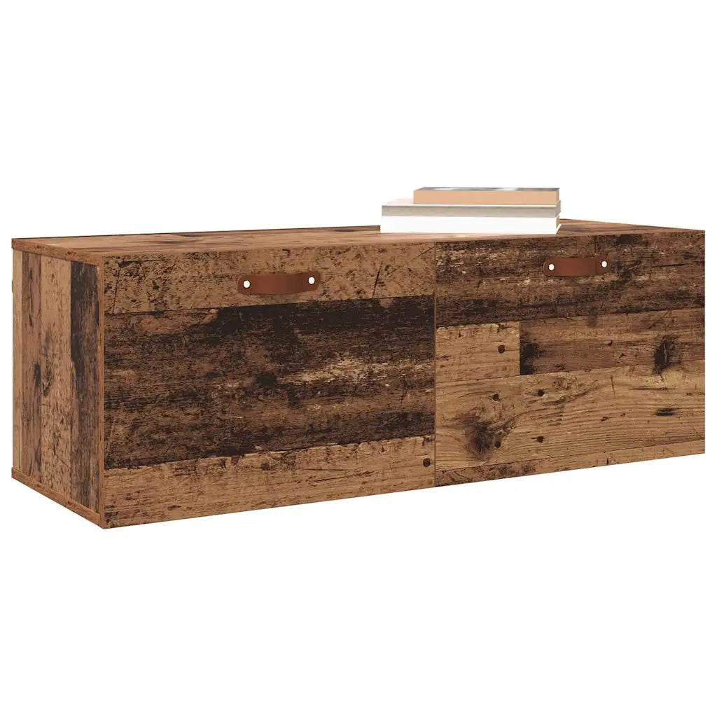Mobiletto a muro Legno vecchio 100 x 36,5 x 35 cm 879561