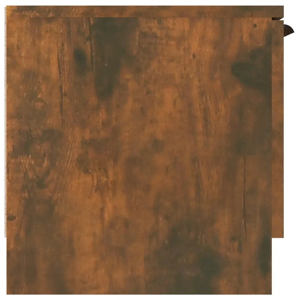 Mobile TV Rovere Fumo 102x35x36,5 cm in Legno Multistrato 817081