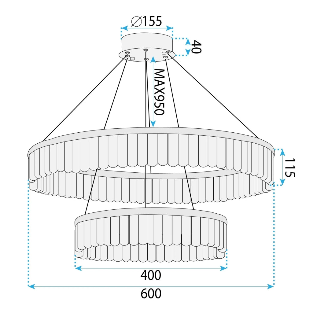 Lampada Da Soffitto Led App1750-cp Gold