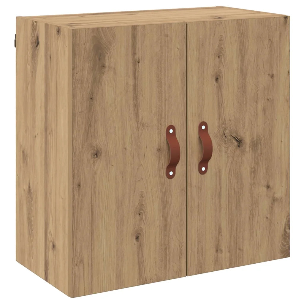 Armadietto a muro rovere artigianale 60 x 31 x 60 cm 879547