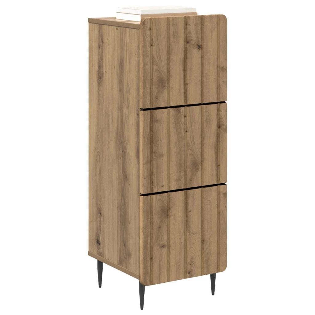 Mobile con Cassetti Rovere Artigianale 33 x 34,5 x 92 cm