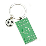 Trade Shop - Set 12pz Portachiavi Con Campo Pallone Da Calcio Calciatore Bundesliga Regalo Bomboniere -