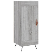 Credenza | Madia | Buffet da pranzo | Armadio da pranzo Grigio Sonoma 34,5x34x90 cm in Legno Multistrato