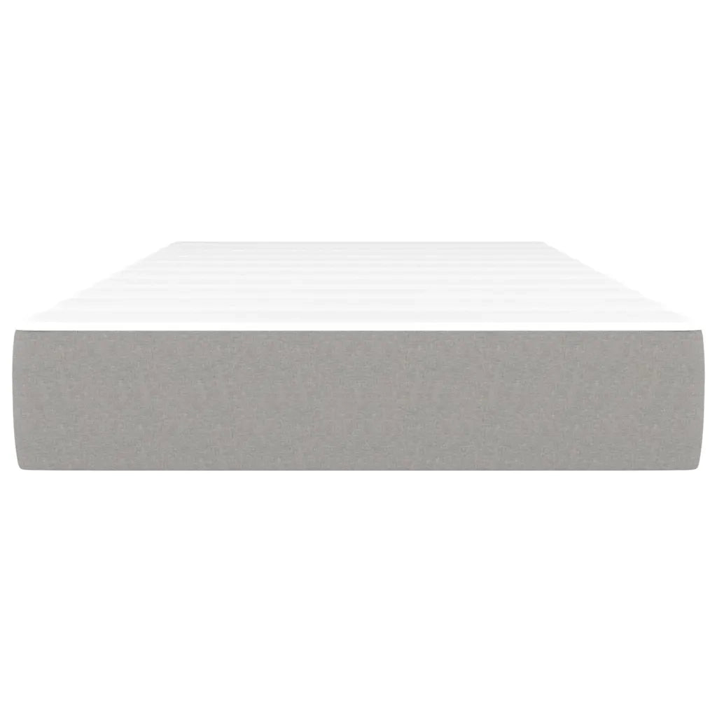 Materasso a Molle Insacchettate Grigio Chiaro 100x200x20 cm cod mxl 51759