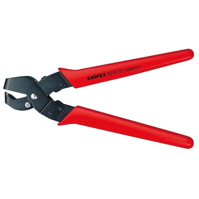 Knipex 90 61 16 Pinza per Intagli Brunita Rivestita in Resina Sintetica 250 mm Capacita' 16 x 32 mm colore Nero