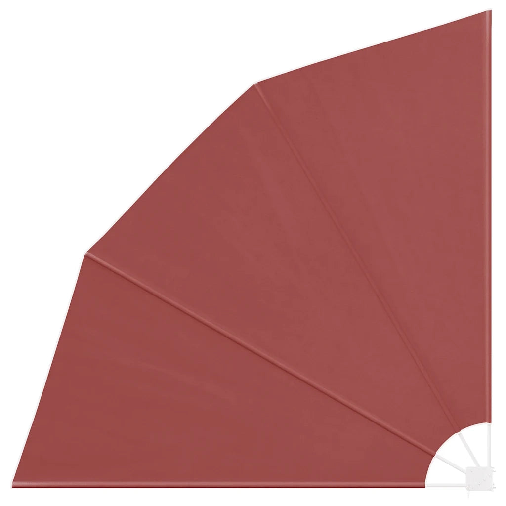 Tenda Laterale per Balcone Pieghevole Terracotta 210x210 cm 41579