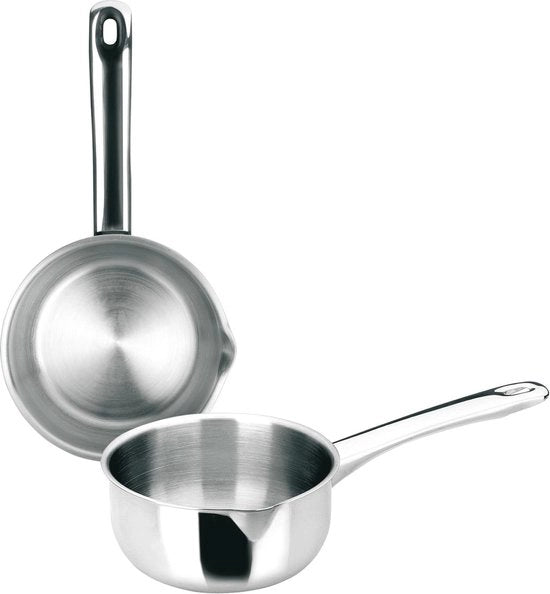 Piastra per cottura con scarico 12 cm Inox per tutti i fornelli