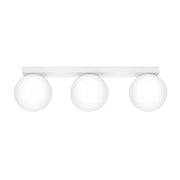 Plafoniera Pure Lume SOLEDA 3 luci bianca sfere opache