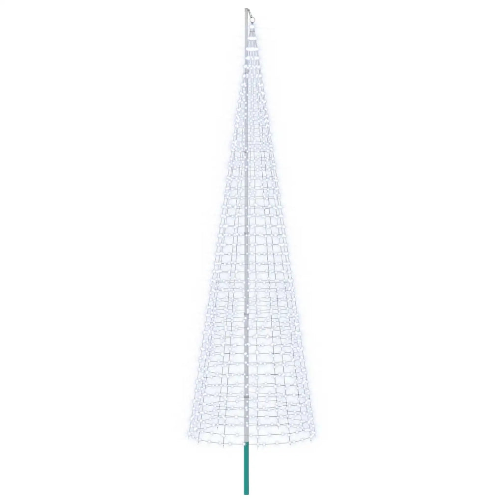 Luci per albero di Natale con picchetti e asta per bandiera 3468893