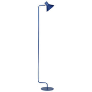 Lampada da terra in metallo blu 154 cm Paralume a cono regolabile Interruttore On-Off Camera da letto Soggiorno Casa Ufficio Illuminazione Design Industriale