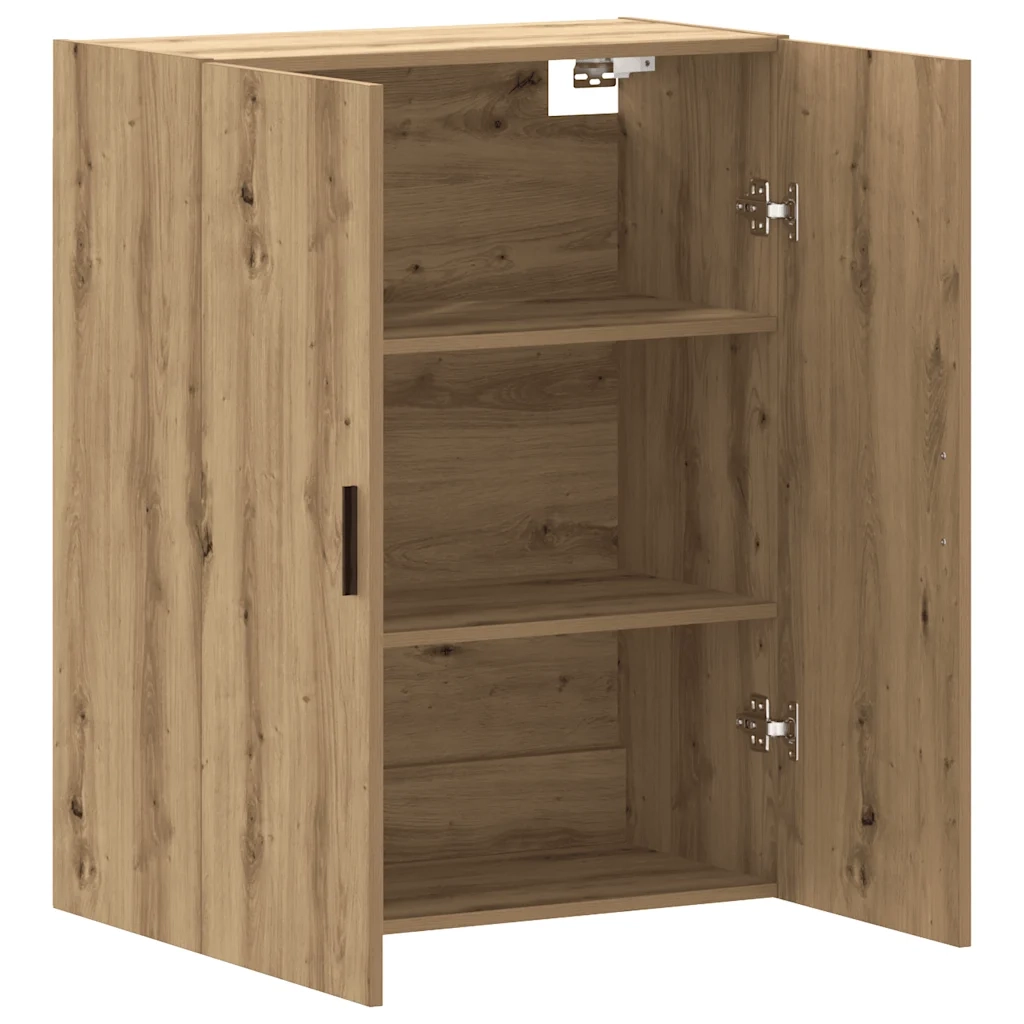 vidaXL Mobile a Parete Rovere Artigianale 69,5x34x90 cm