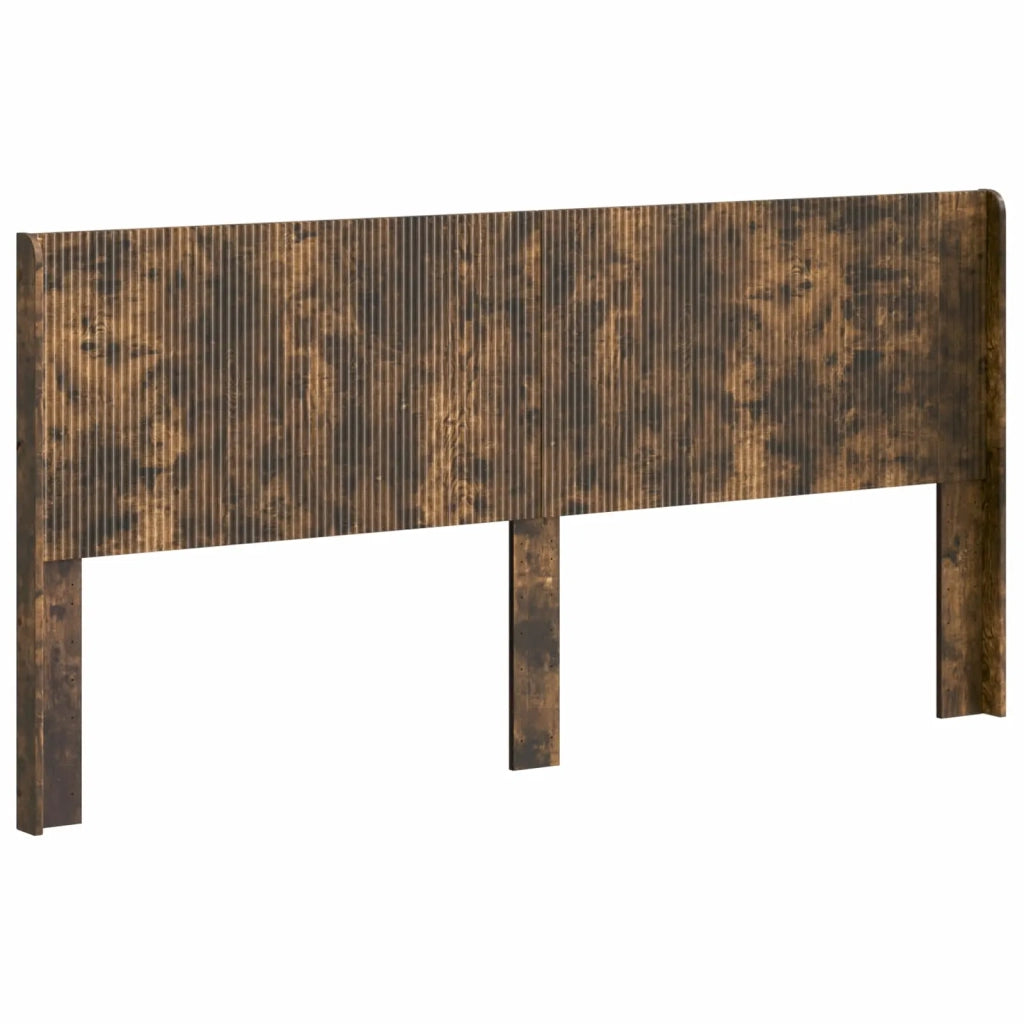 Testiera Letto Rovere Fumo Legno ingegnerizzato 889550