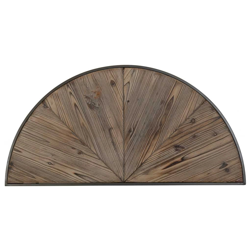 Tavolino da salotto set 2 pezzi in legno e metallo marrone 91x45,5x40,5