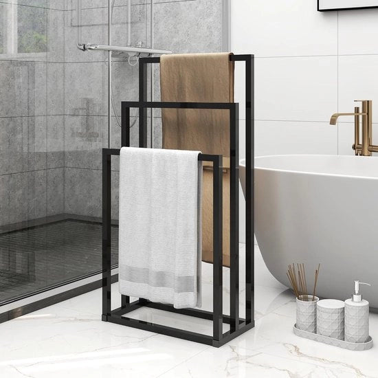 Porte-serviette da bagno, serviette non / badhanddoekhouder, Manubrio per asciugamano da bagno