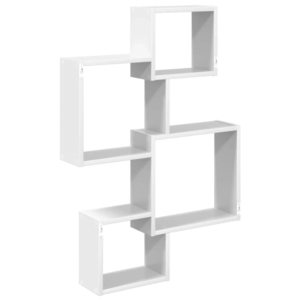 Mensole Cubo da Parete A parete Bianco 64 x 13,5 x 91,5 cm 8012124