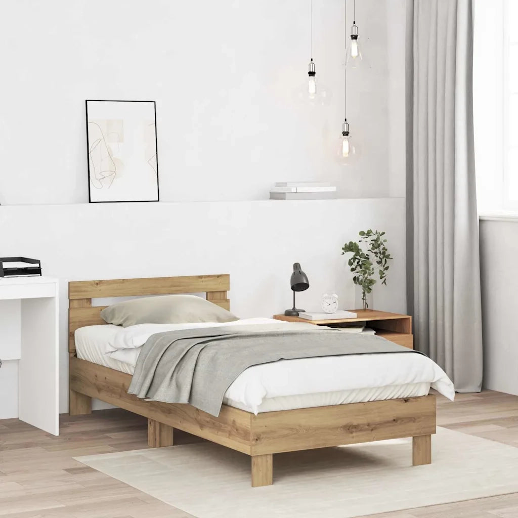 Struttura del letto-Giroletto Rovere artigianale 193 x 95 x 88 cm
