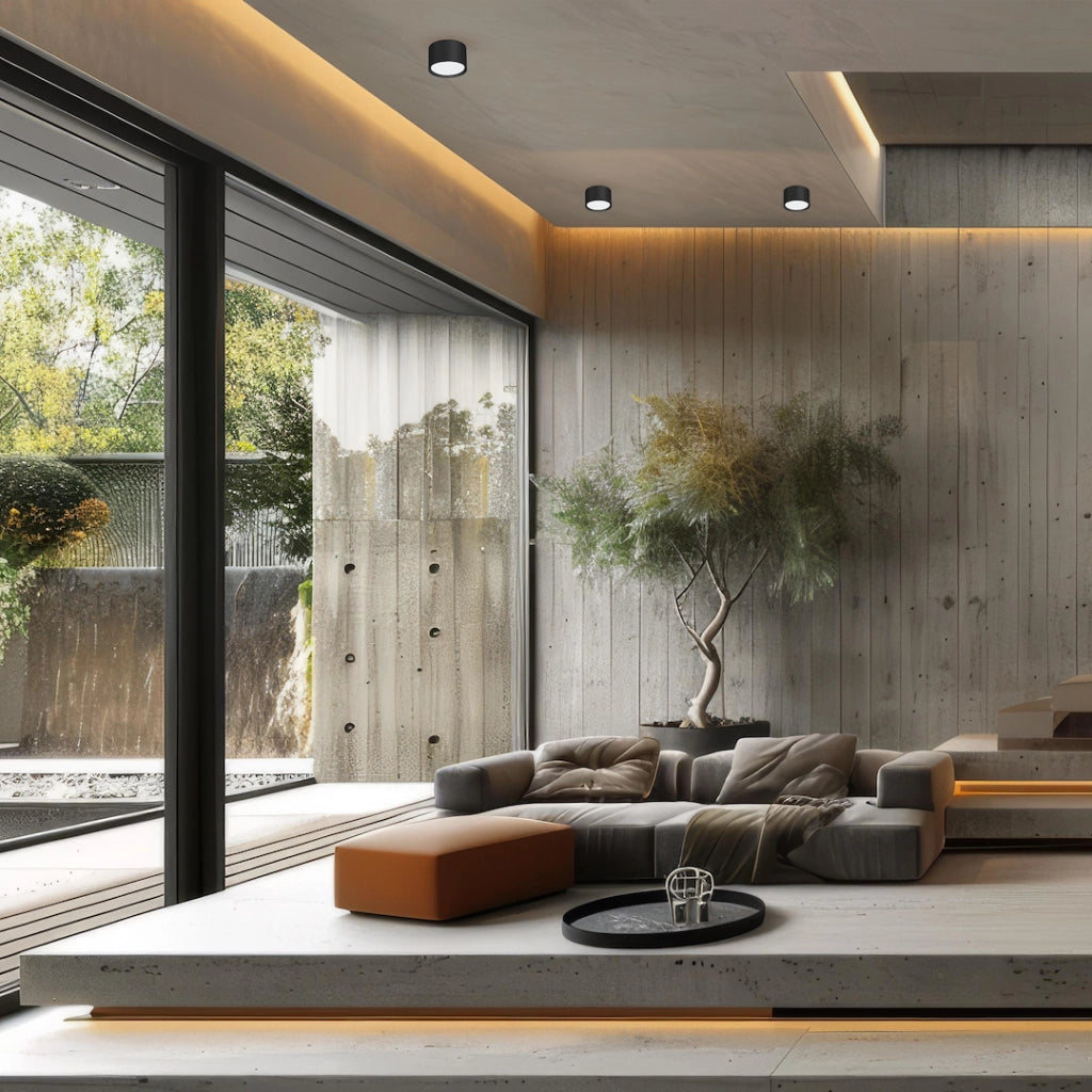Spot soffitto moderno nero tondo Ø8,2 GX53 15W Cyklop