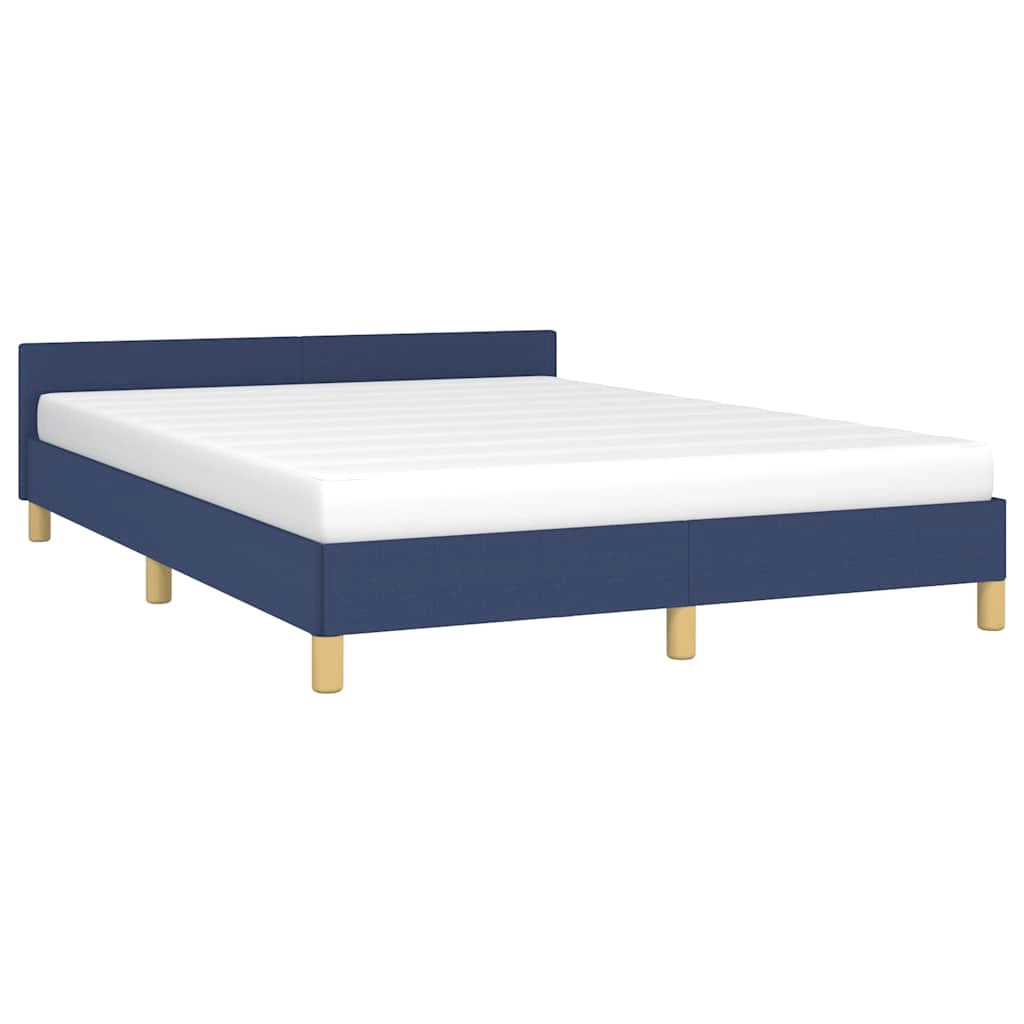 Giroletto con Testiera Blu 140x190 cm in Tessutocod mxl 95570