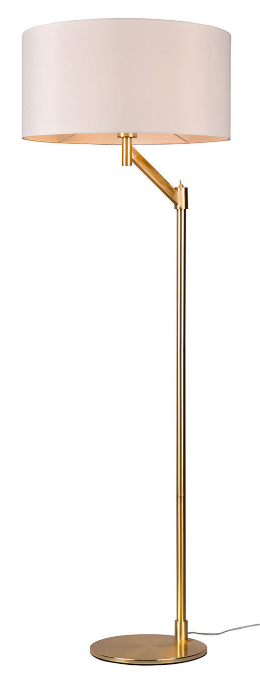 Piantana da Interno Attacco E27 in Metallo Ottone Opaco